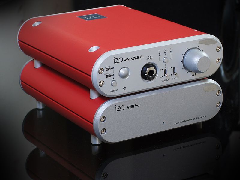 統合型ハイエンドヘッドフォンアンプizoiHA-21EX-ZIII