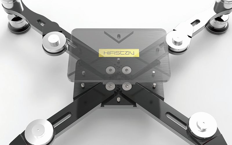 振動変換オーディオラック HiFiStay X-frame