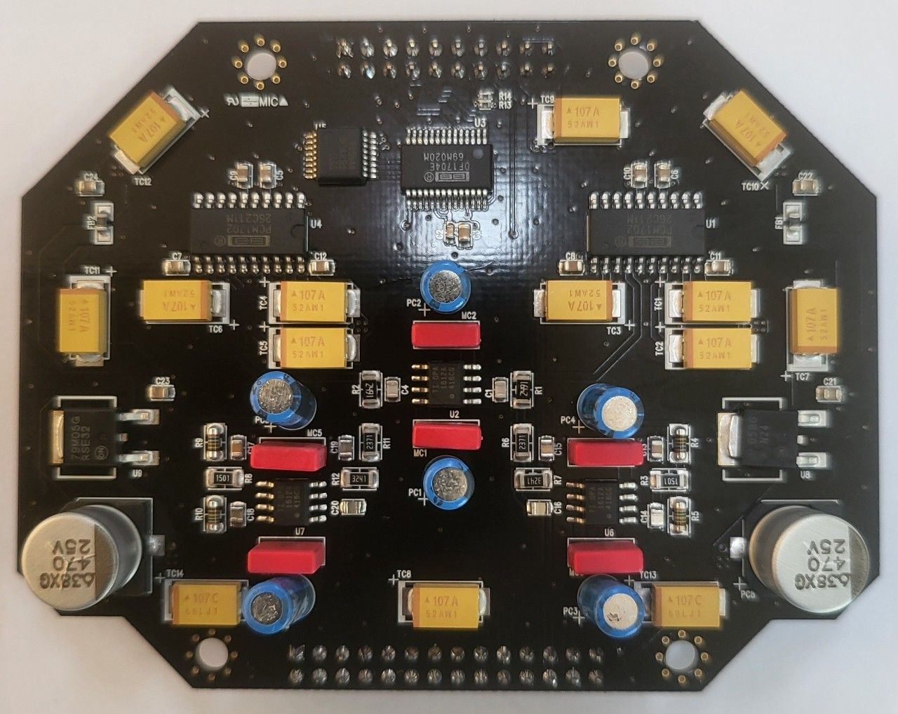 ARETE-DAC用R2R DAC(PCM1702)モジュール、2次サンプル