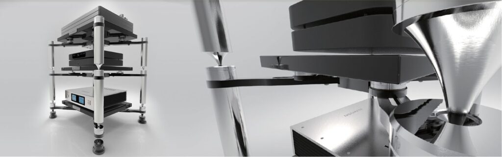 振動変換オーディオラック HiFiStay X-frame