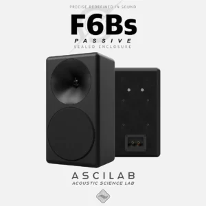 2way・薄型・防磁スピーカー:F6Bs AsciLab